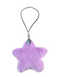 Fluffy Star Charm | Purple