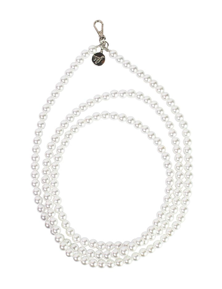 Pearl Crossbody | White