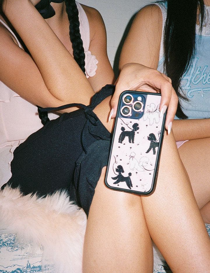 Poodle Doodles iPhone Case