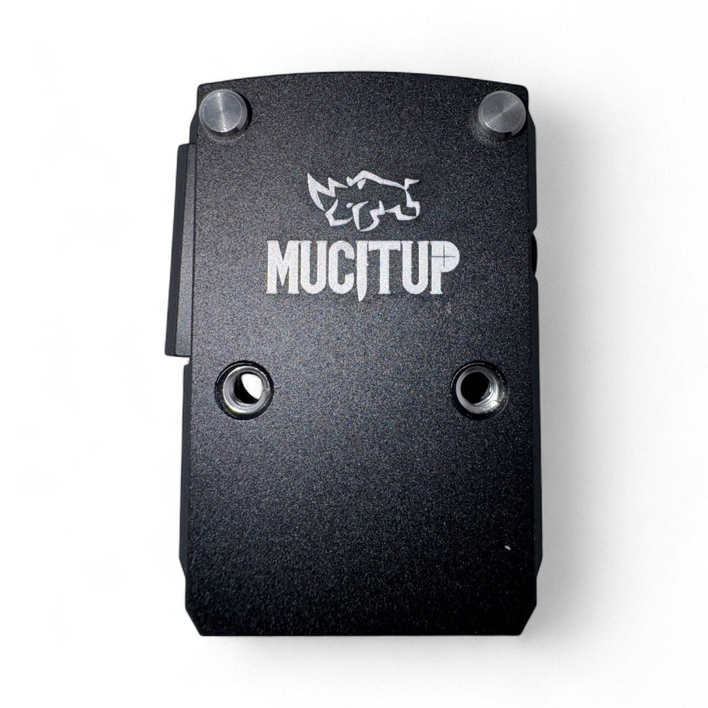 MUCITUP RMR to Picatinny Adapter 6061-T6 Aluminum 21mm Base Mount Stainless Inse