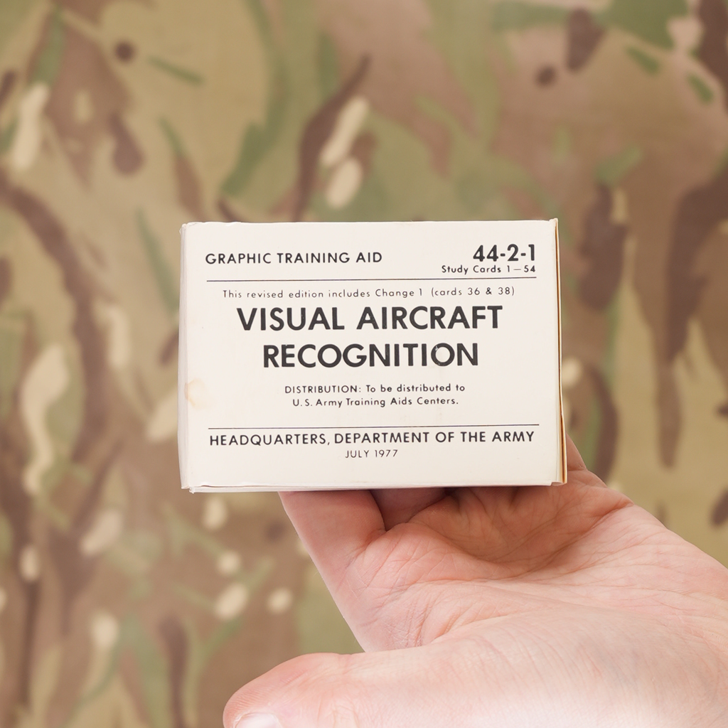 Vintage Aircraft Recognition Card Deck