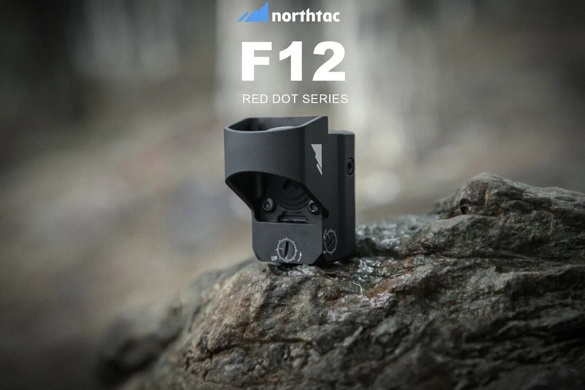 Ronnin F12, 2 MOA Micro Red Dot – RMR Footprint, Shake N’ Wake, IP67