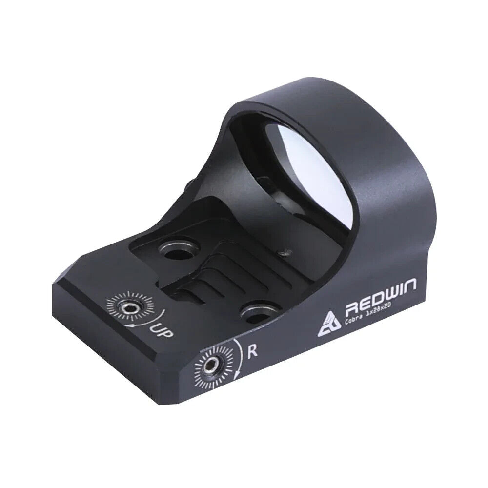 Red Win Cobra 28x20 Green Dot Sight - ALS & Manual, IPX67, 8-Level Illumination