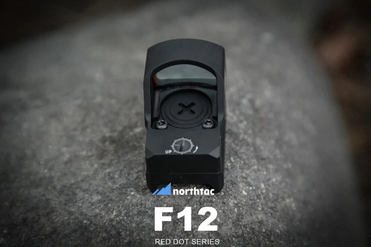 Ronnin F12, 2 MOA Micro Red Dot – RMR Footprint, Shake N’ Wake, IP67