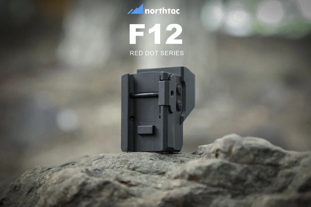Ronnin F12, 2 MOA Micro Red Dot – RMR Footprint, Shake N’ Wake, IP67