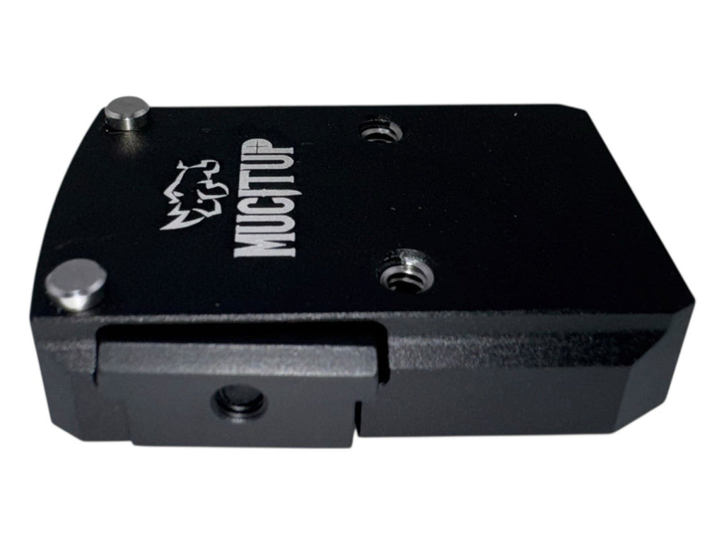 MUCITUP RMR to Picatinny Adapter 6061-T6 Aluminum 21mm Base Mount Stainless Inse