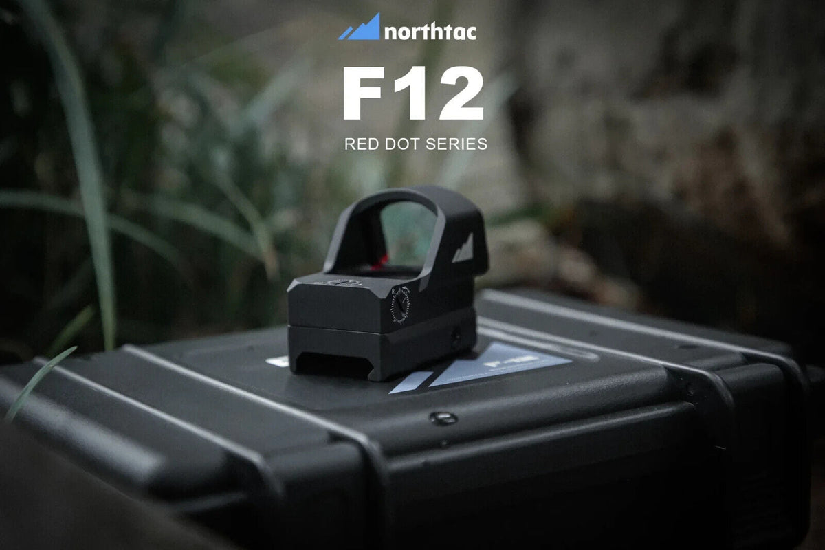 Ronnin F12, 2 MOA Micro Red Dot – RMR Footprint, Shake N’ Wake, IP67