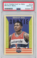 Graded 2012-13 Panini Past & Present Bradley Beal #219 Rookie RC Basketball Card PSA 10 Gem Mint