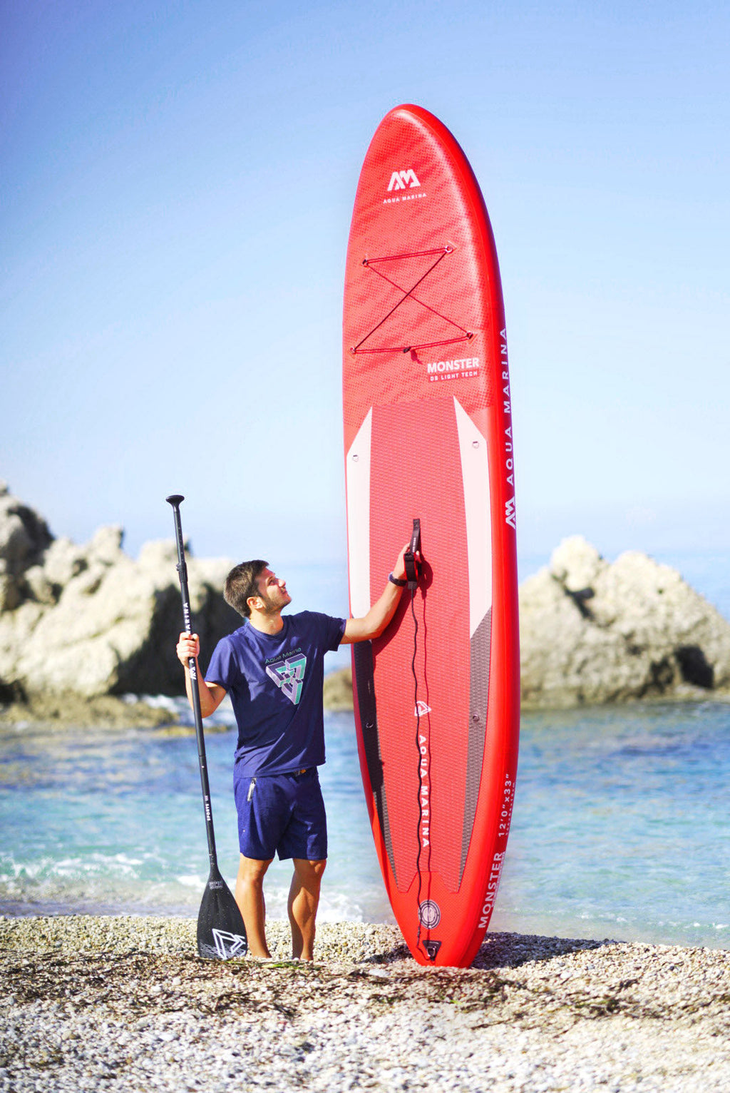 Aqua Marina MONSTER 12'0" Inflatable Paddle Board All-Around SUP