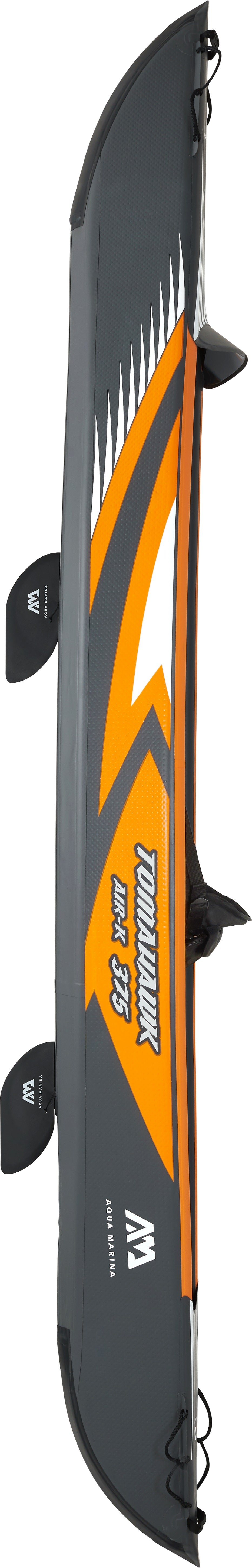 Aqua Marina TOMAHAWK AIR-K 12'4" Inflatable High Pressure Speed Kayak / Canoe