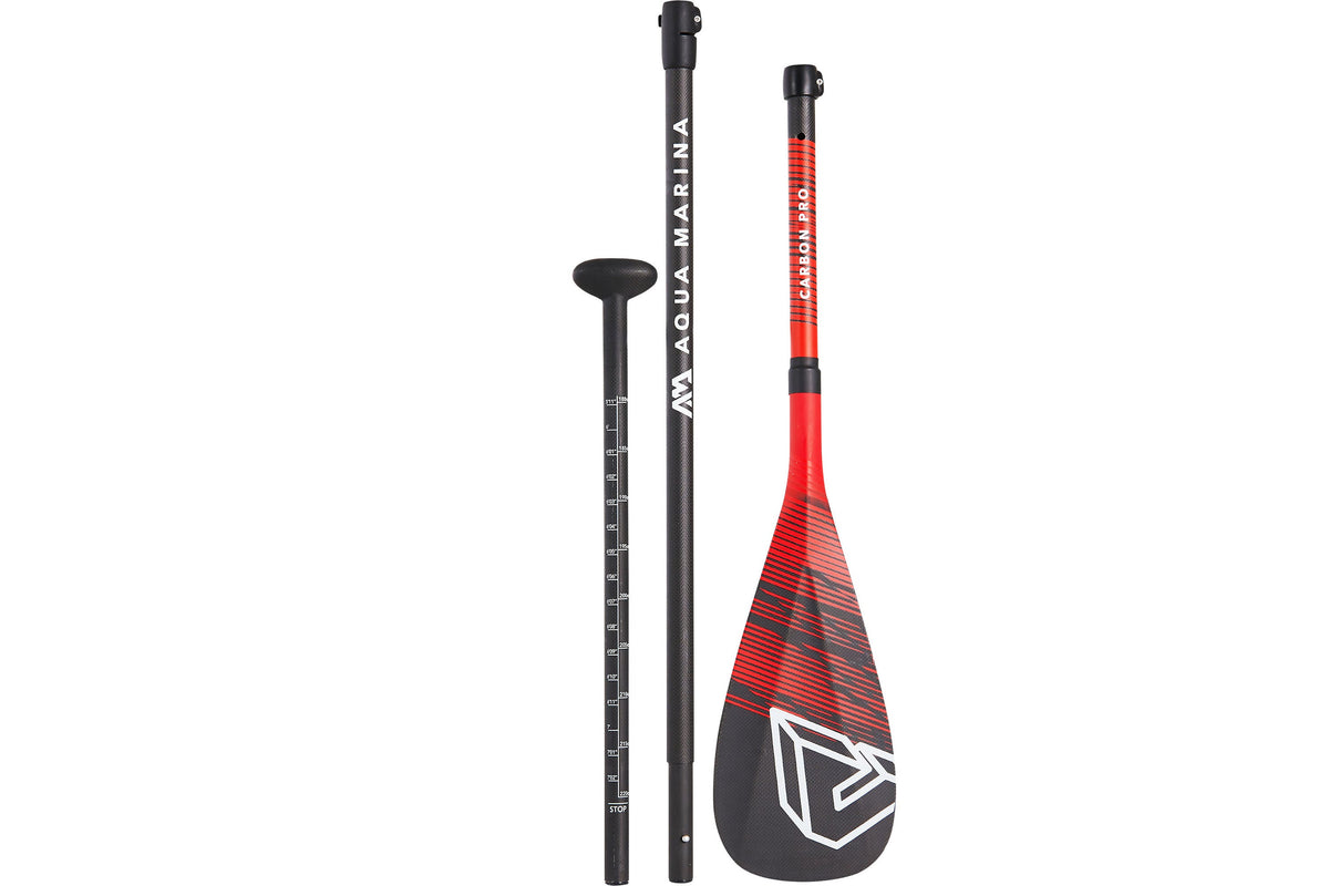 Aqua Marina Carbon Pro Fiberglass SUP Paddle (3-Section)