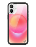 Hot Pink Aura iPhone Case