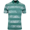 Adidas Golf Shirt - Go-To Stripe Print Polo