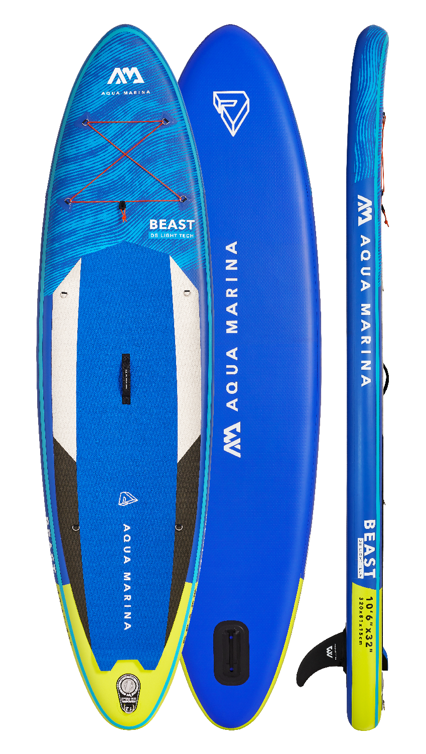 Aqua Marina BEAST 10'6" Inflatable Paddle Board All-Around Advanced SUP