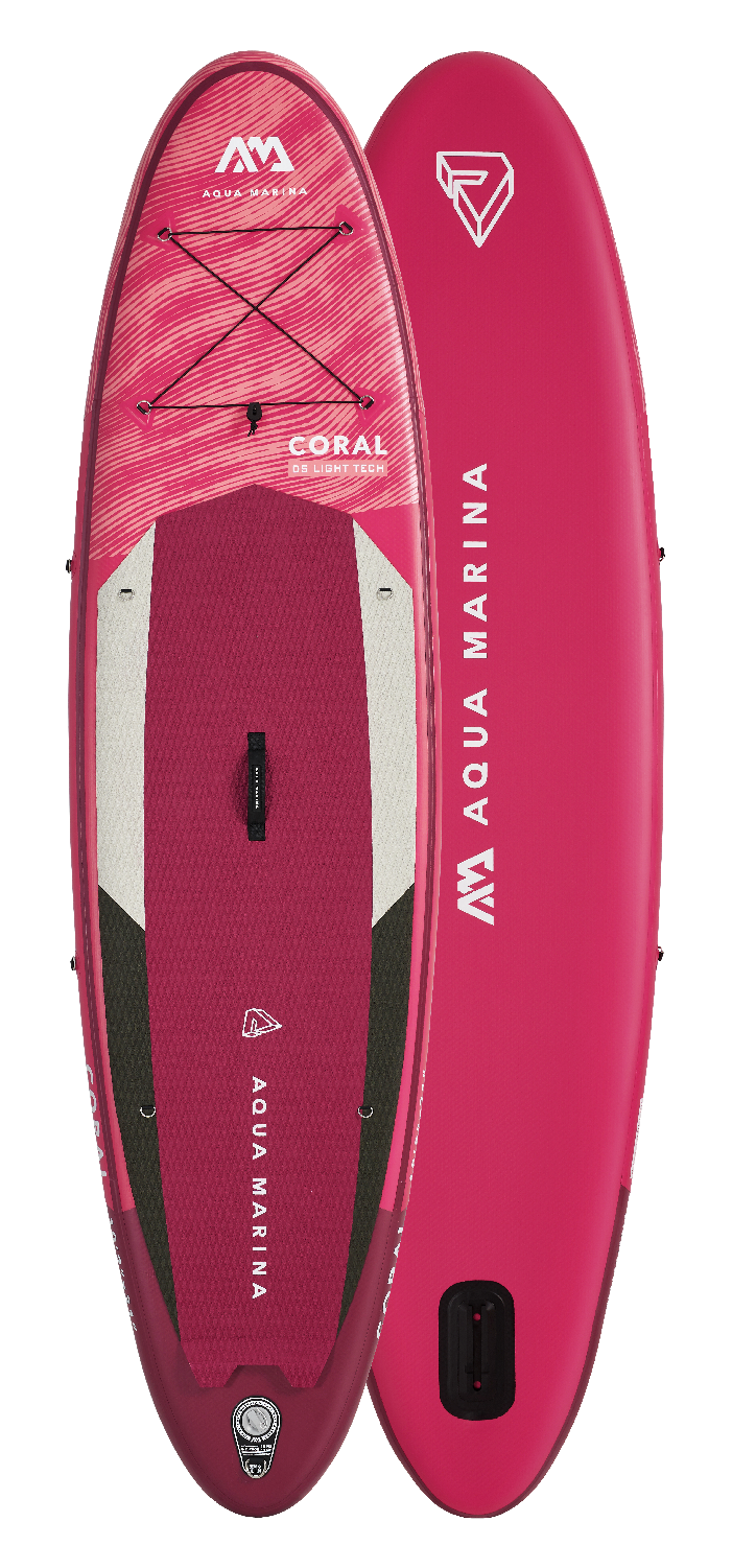 Aqua Marina CORAL 10'2" Inflatable Paddle Board All-Around Advanced SUP