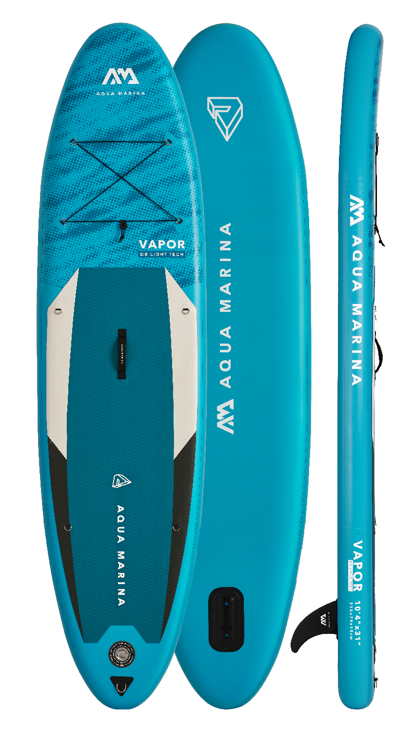 Aqua Marina VAPOR 10'4" Inflatable Paddle Board All-Around SUP