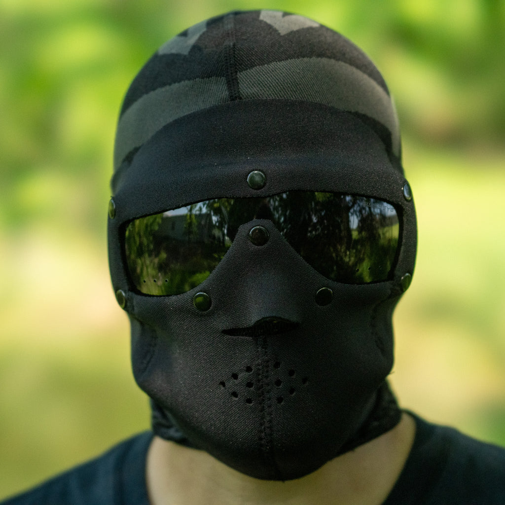 SwissEye Black Neoprene Mask w/Ballistic Smoke Lenses