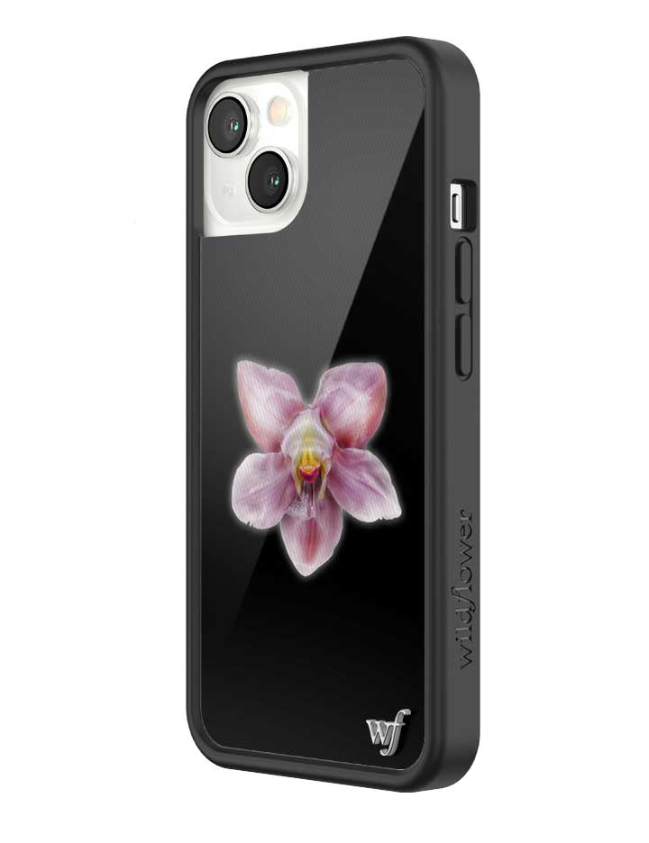 Orchid | Black iPhone Case