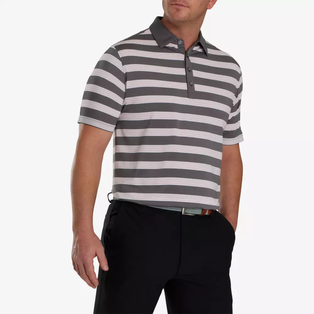 FootJoy Multi Pinstripe Lisle Polo