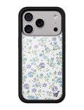 Lilac and Blue Floral iPhone Case