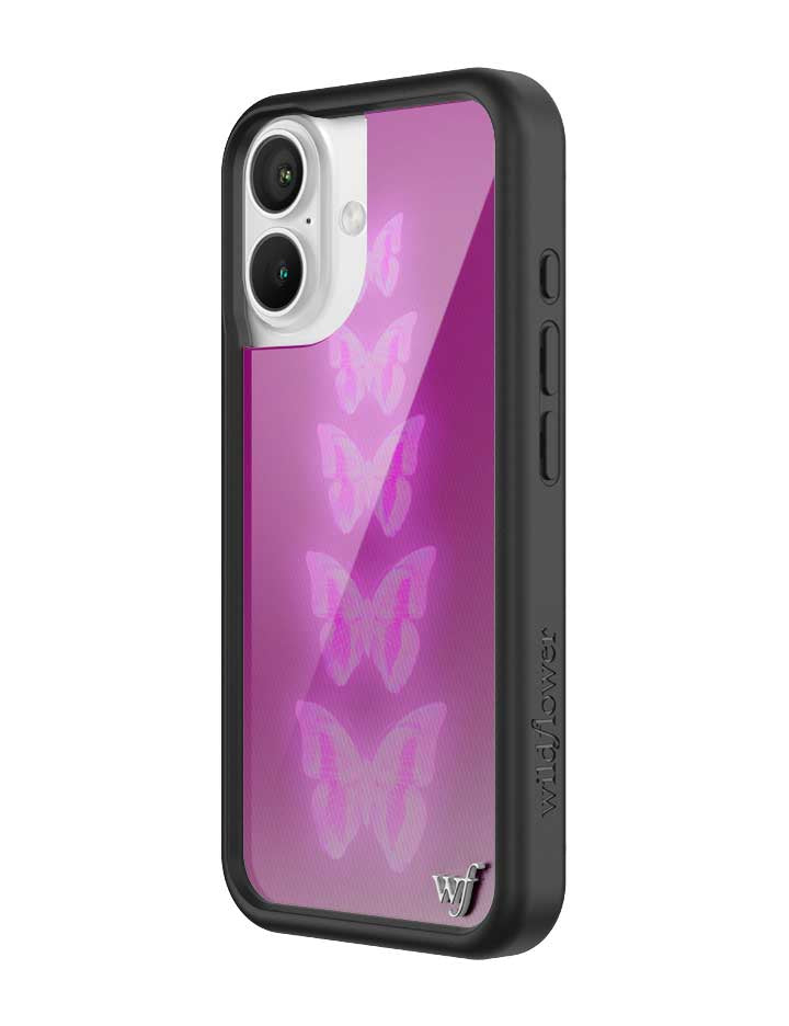 Neon Butterfly iPhone Case