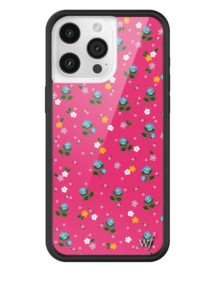 Pink Dainty Florals iPhone Case
