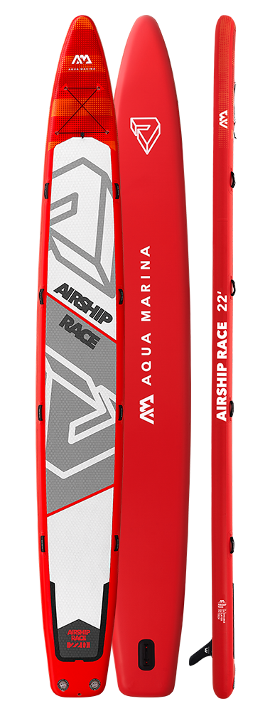 Aqua Marina AIRSHIP RACE 22'0" Inflatable Paddle Board Multi-person SUP