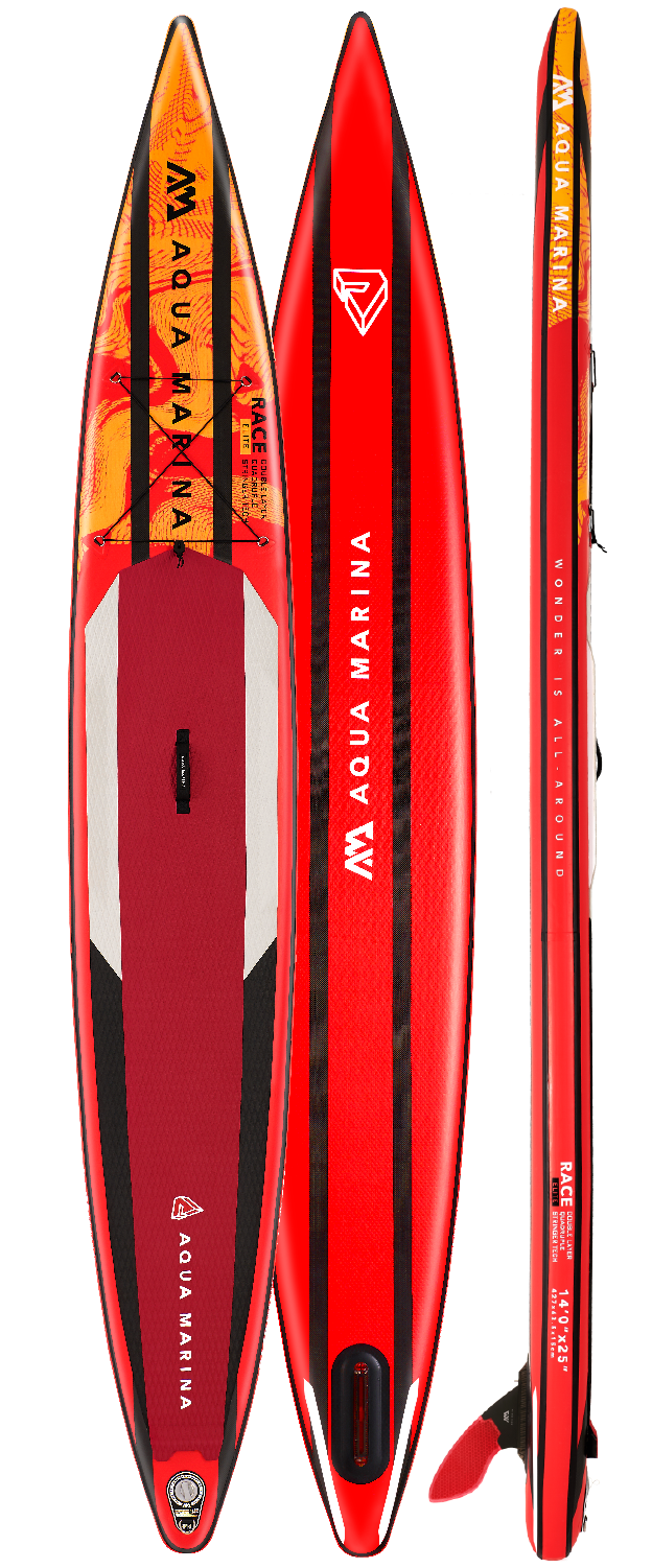 Aqua Marina RACE ELITE 14'0" Inflatable Paddle Board Racing SUP